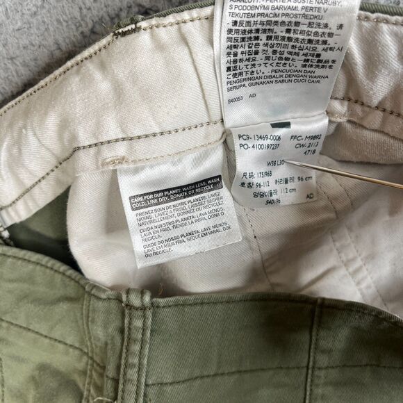 Levi Strauss Cargo Pant Men 38x30 Green Slim Straight Stretch Utility Streetwear - Picture 7 of 16